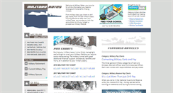 Desktop Screenshot of militaryrates.com